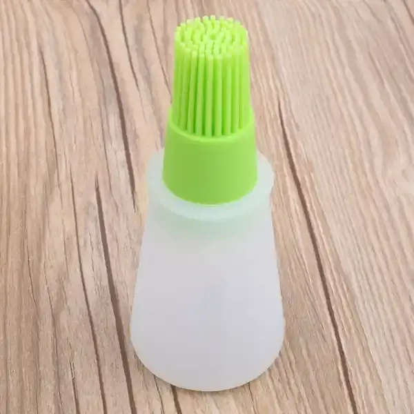 Brilliant Oil Dispensing Portable Silicone Basting Brush