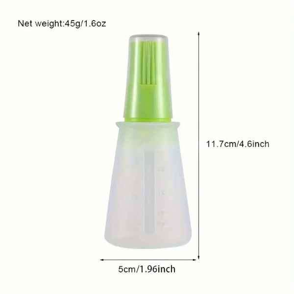 Brilliant Oil Dispensing Portable Silicone Basting Brush