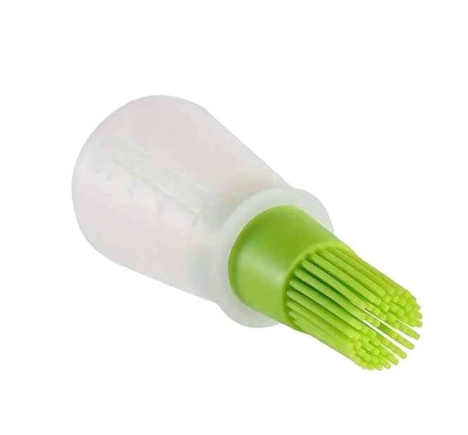 Brilliant Oil Dispensing Portable Silicone Basting Brush