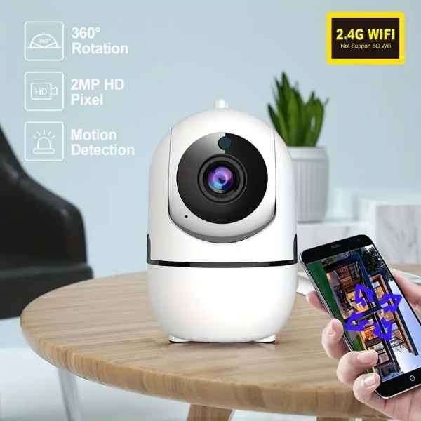 Incredible HD 1080P WiFI 2.4G Wireless Smart Tracker & Monitor Indoor Surveillance Camera