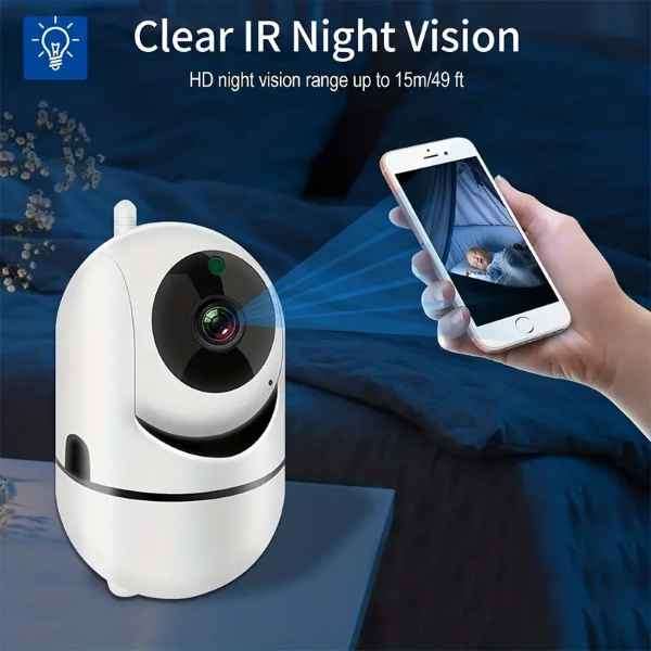 Incredible HD 1080P WiFI 2.4G Wireless Smart Tracker & Monitor Indoor Surveillance Camera