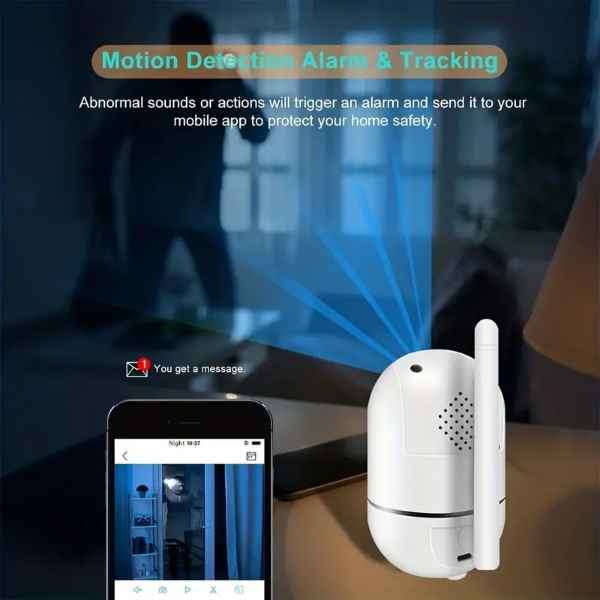 Incredible HD 1080P WiFI 2.4G Wireless Smart Tracker & Monitor Indoor Surveillance Camera
