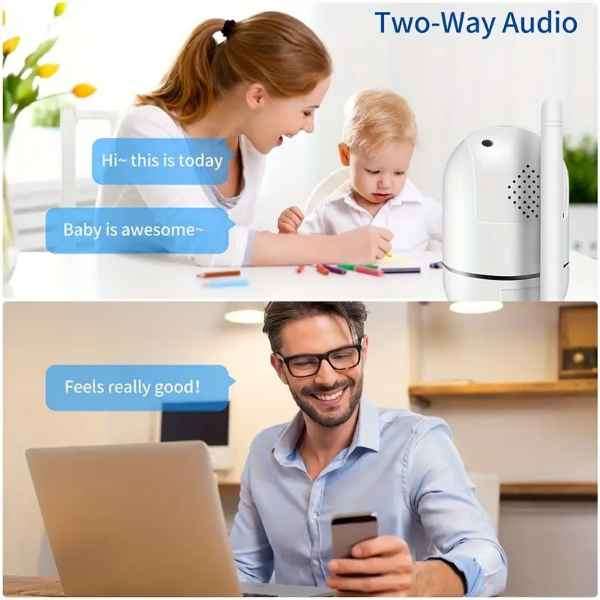 Incredible HD 1080P WiFI 2.4G Wireless Smart Tracker & Monitor Indoor Surveillance Camera