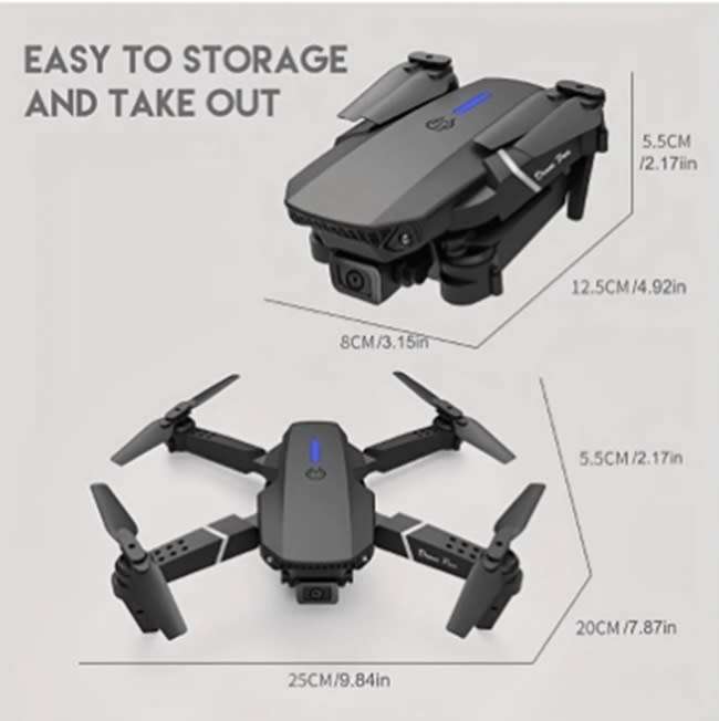 Pro E88 Super Tech 4K Camera Drone