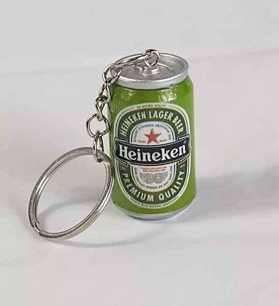 Super Cool Heineken Mini Beer Can Keychain