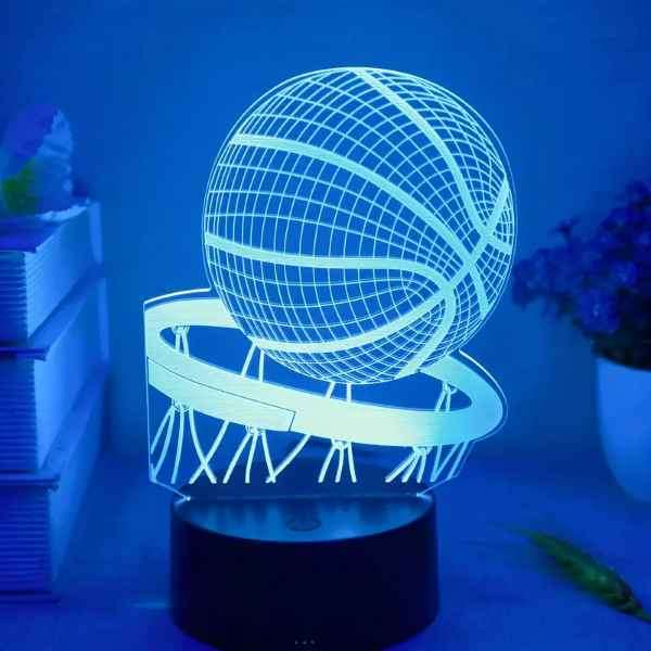 3D Visualisation Electrical  7 Colour Changing Lamp