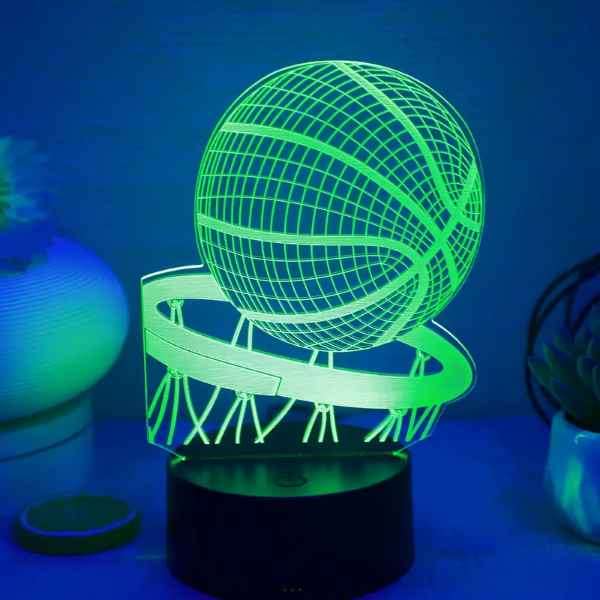 3D Visualisation Electrical  7 Colour Changing Lamp