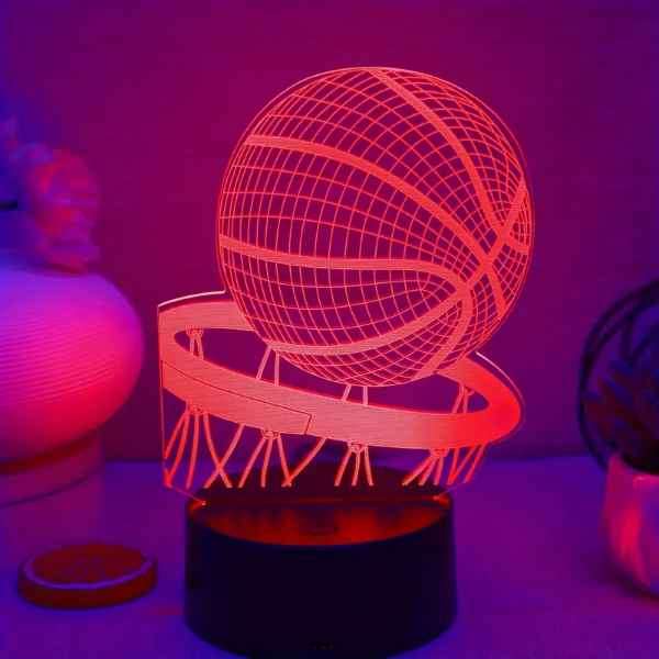 3D Visualisation Electrical  7 Colour Changing Lamp