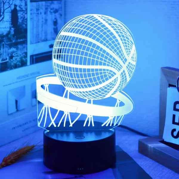 3D Visualisation Electrical  7 Colour Changing Lamp