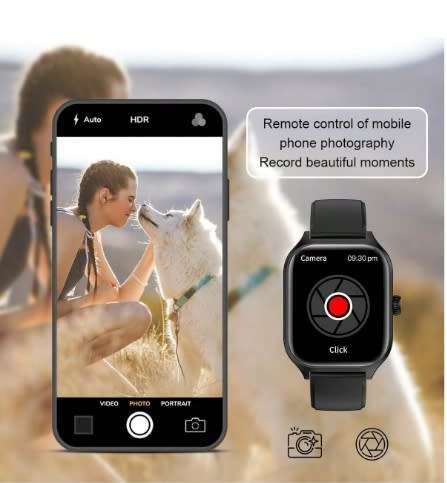 C20 Fitlife  1.85" Pro Series Touch Screen Multi Activity Smart Watch