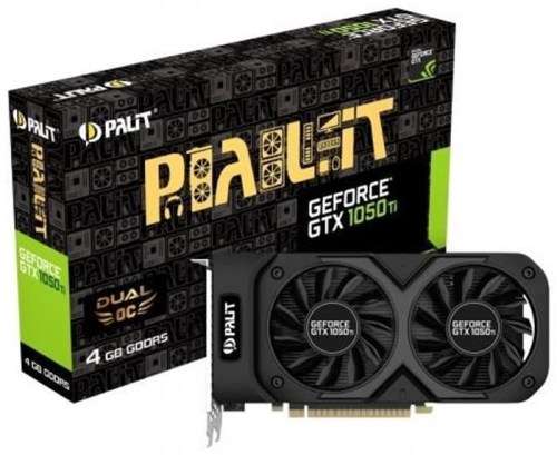 Palit GeForce GTX 1050 Ti Dual OC 4GB GDDR5