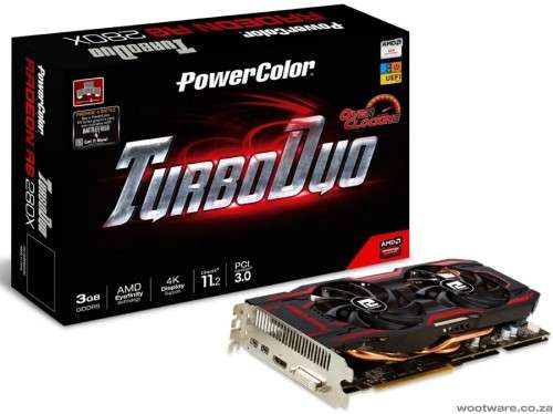 AMD PowerColor TurboDuo R9 280 OC 384bit GDDR5
