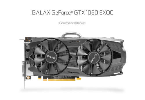Galax GTX 1060 6Gb Exoc GDDR5
