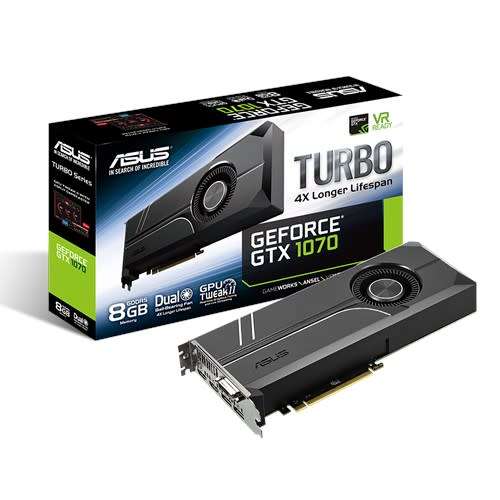 Asus GTX 1070 Turbo 8Gb GDDR5