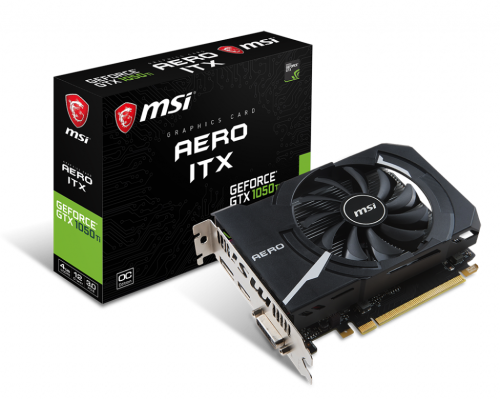 MSI GTX 1050 Ti AERO ITX 4G OC GDDR5