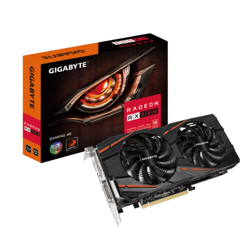 Gigabyte RX580 4GB  Gaming 256bit DDR5
