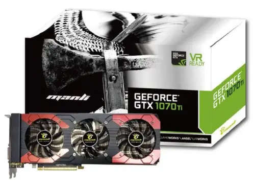 Manli GTX 1070 Ti 8Gb GDDR5