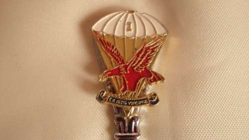 SADF 1 PARACHUTE BATTALION SOUVENIR SPOON
