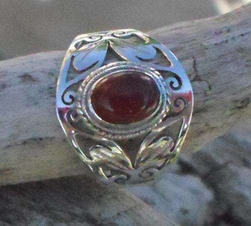 Old Sterling Silver Ring Stunning