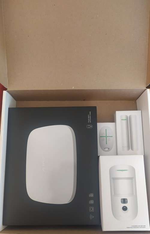 Ajax StarterKit Cam Plus wireless alarm