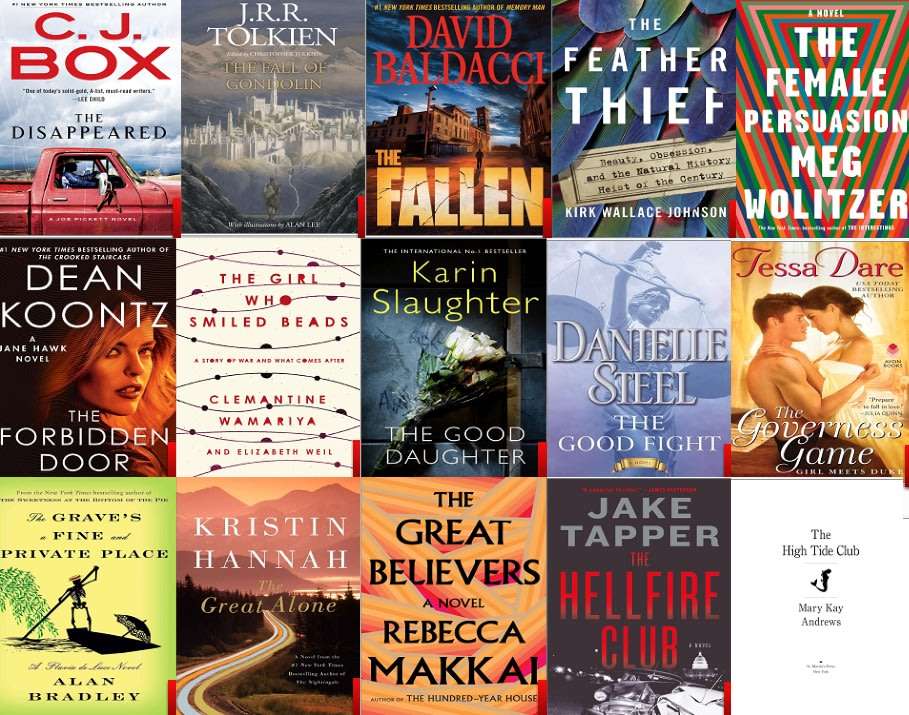 200+ 2018 New York Times list bestsellers