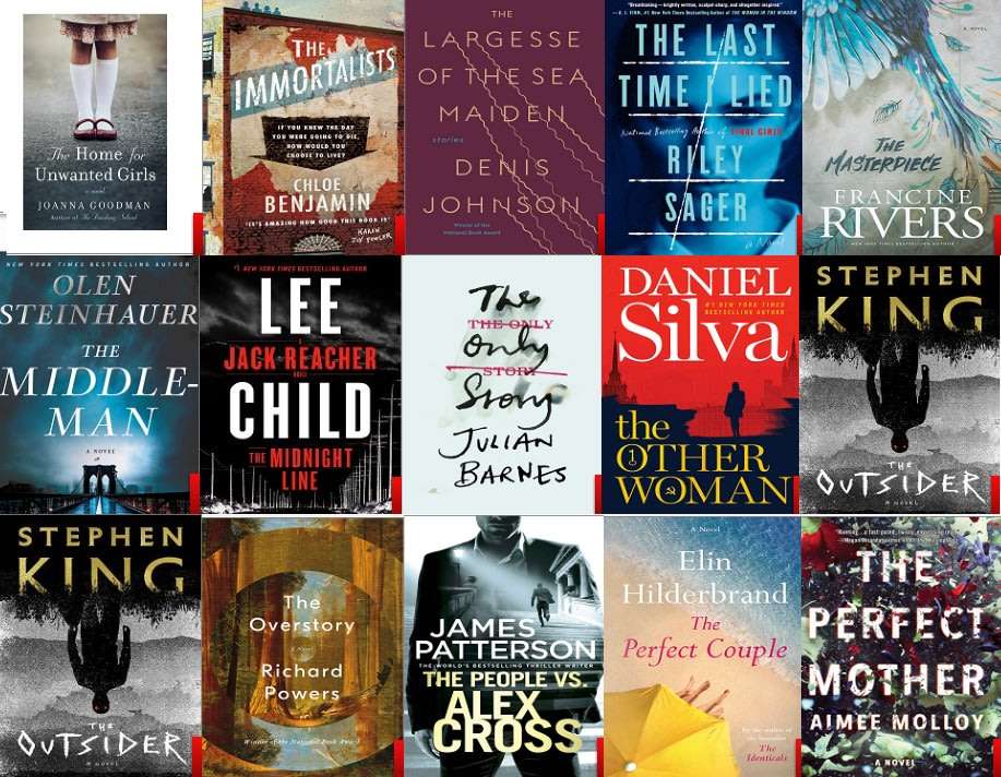 200+ 2018 New York Times list bestsellers