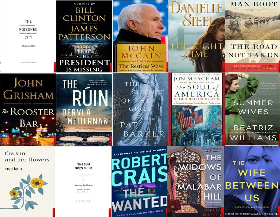 200+ 2018 New York Times list bestsellers