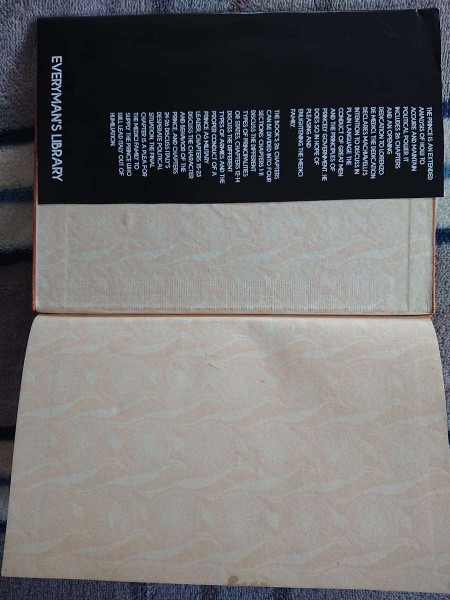 The Prince by Niccolo Machiavelli hardcover 1938