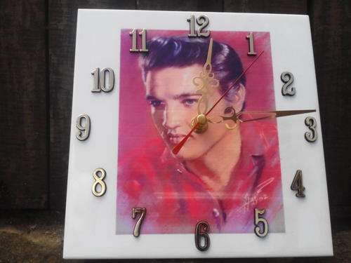 elvis. clock