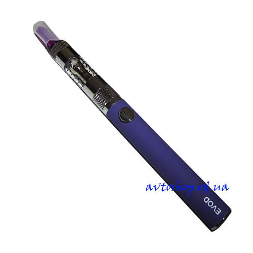 Electronic Cigarette (Vape) Dual EVOD Pack Set + Charger (Purple)