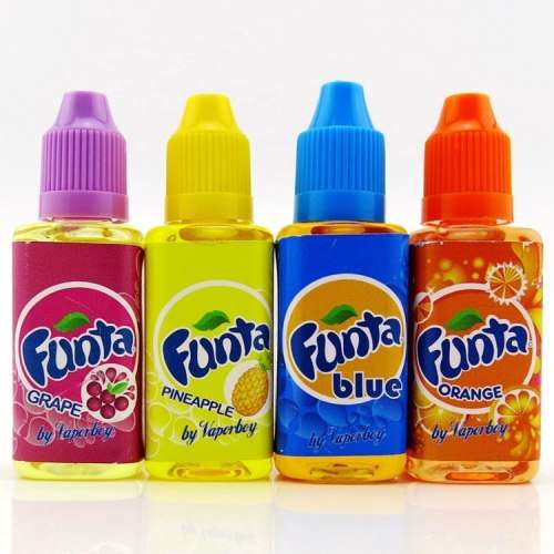 Funta E-liquid/Vape Juice/Smoke Juice 30ml (Orange)