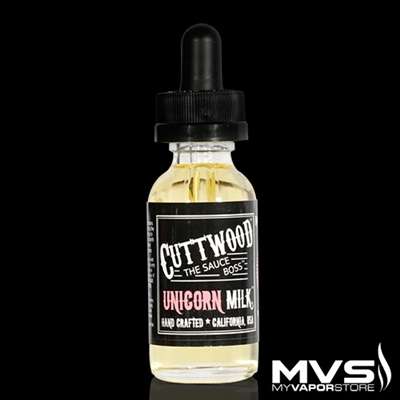 Cuttwood E-liquid/Vape Juice/Smoke Juice - Unicorn Milk 30ml 0mg Clone