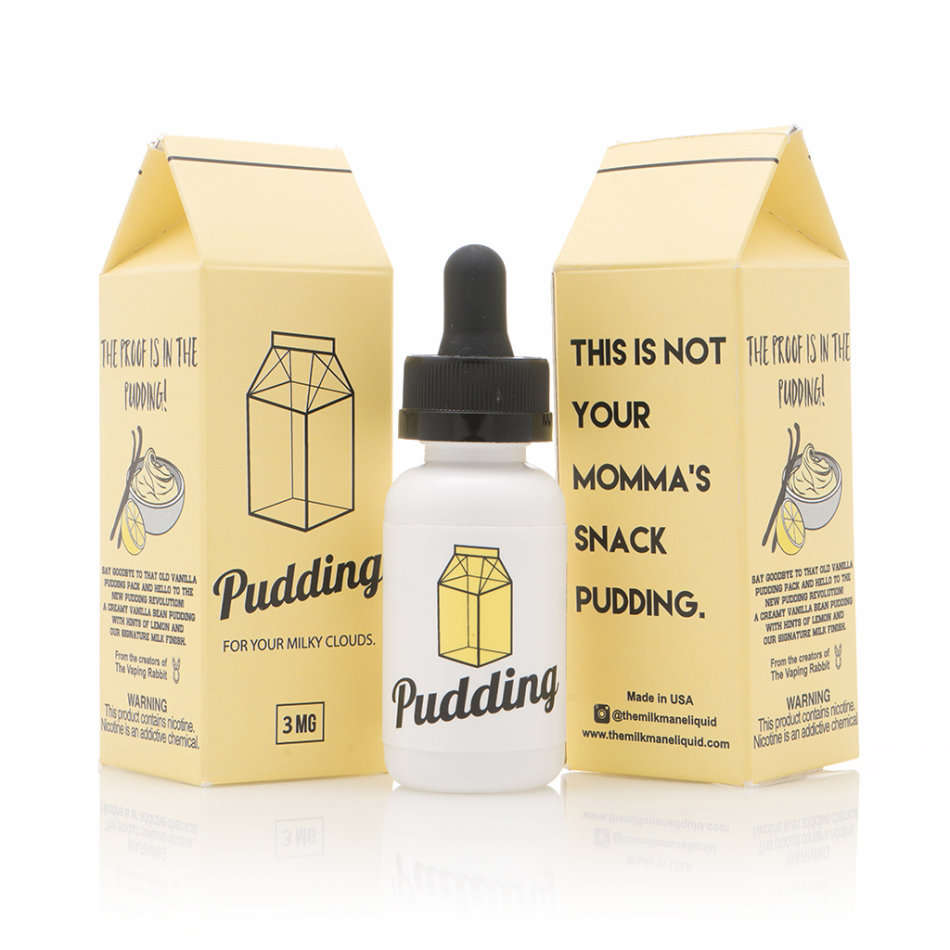 PUDDING BY THE MILKMAN E-Liquid/Vape Juice/Smoke Juice 30ml 0mg 3mg Clone