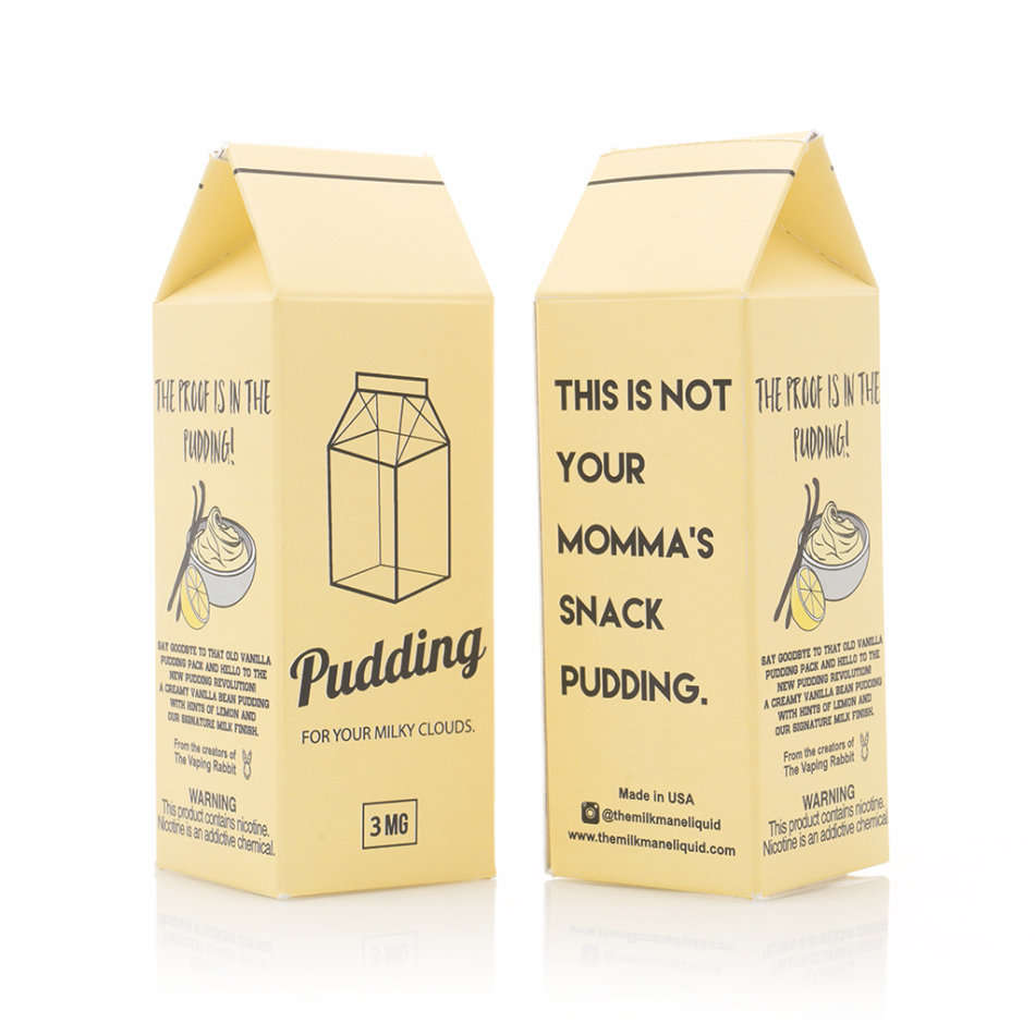 PUDDING BY THE MILKMAN E-Liquid/Vape Juice/Smoke Juice 30ml 0mg 3mg Clone