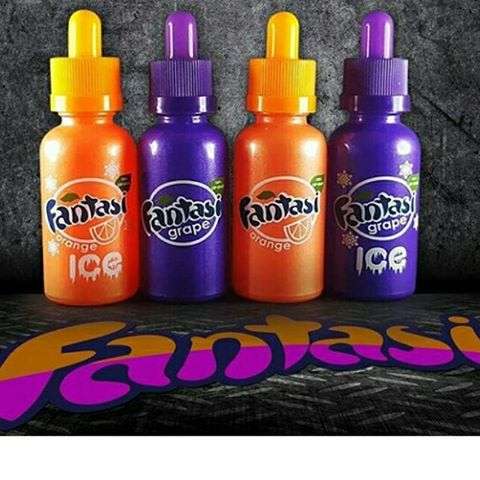 Fantasi Ice Funta/Fanta E-liquid/Vape Juice/Smoke Juice - Grape 30ml 3mg Clone