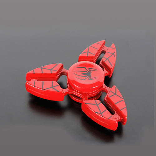 Fidget Spinner Marvel Spiderman Superman Captain America Hand Finger Spinner Metal Alloy Spider Man