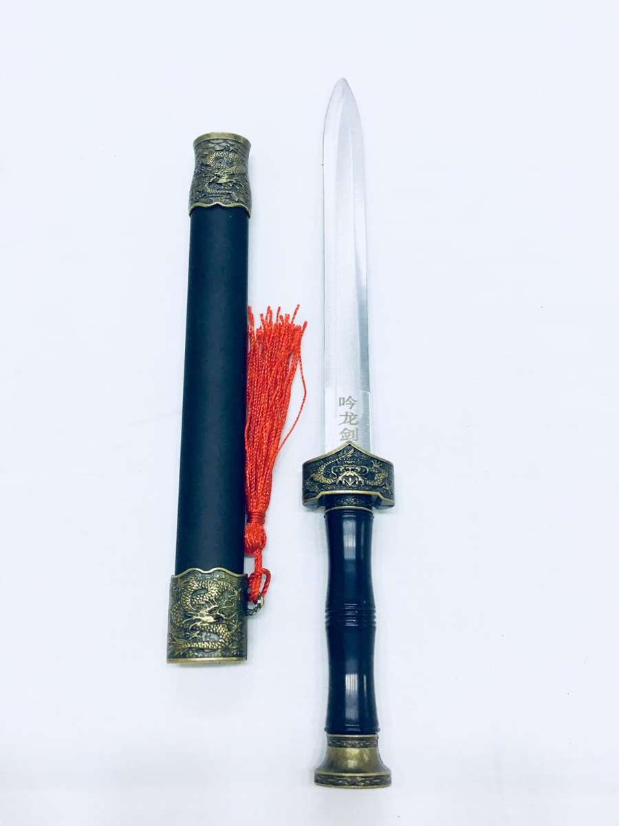 Chinese Style Short Sword Dagger Metal Steel Short Sword