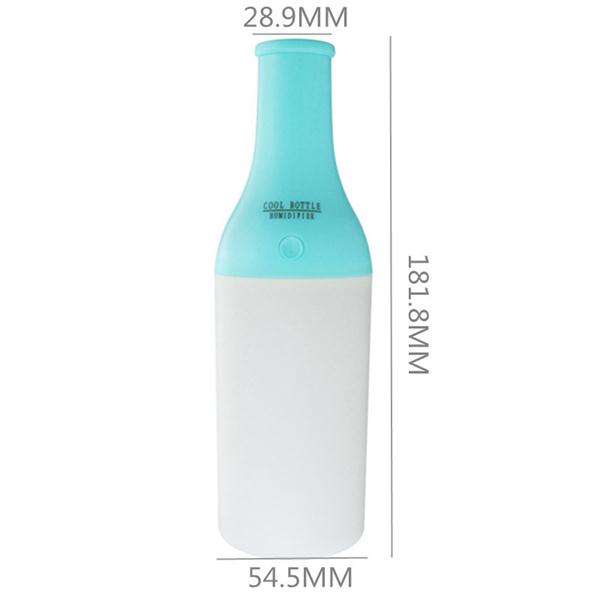 USB Portable Household Car Home Mini Bottle Lamp Humidifier Aromatherapy Steam Diffuser Mist