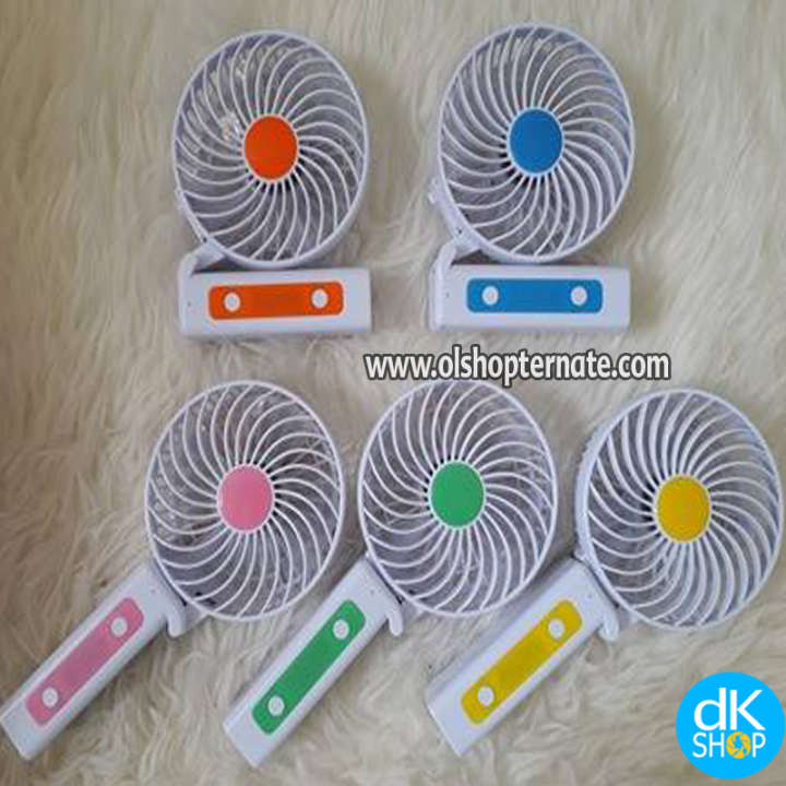 Fan USB Portable Rechargeable Power Bank Fan USB Charging Folding Standing Fan Collapsible