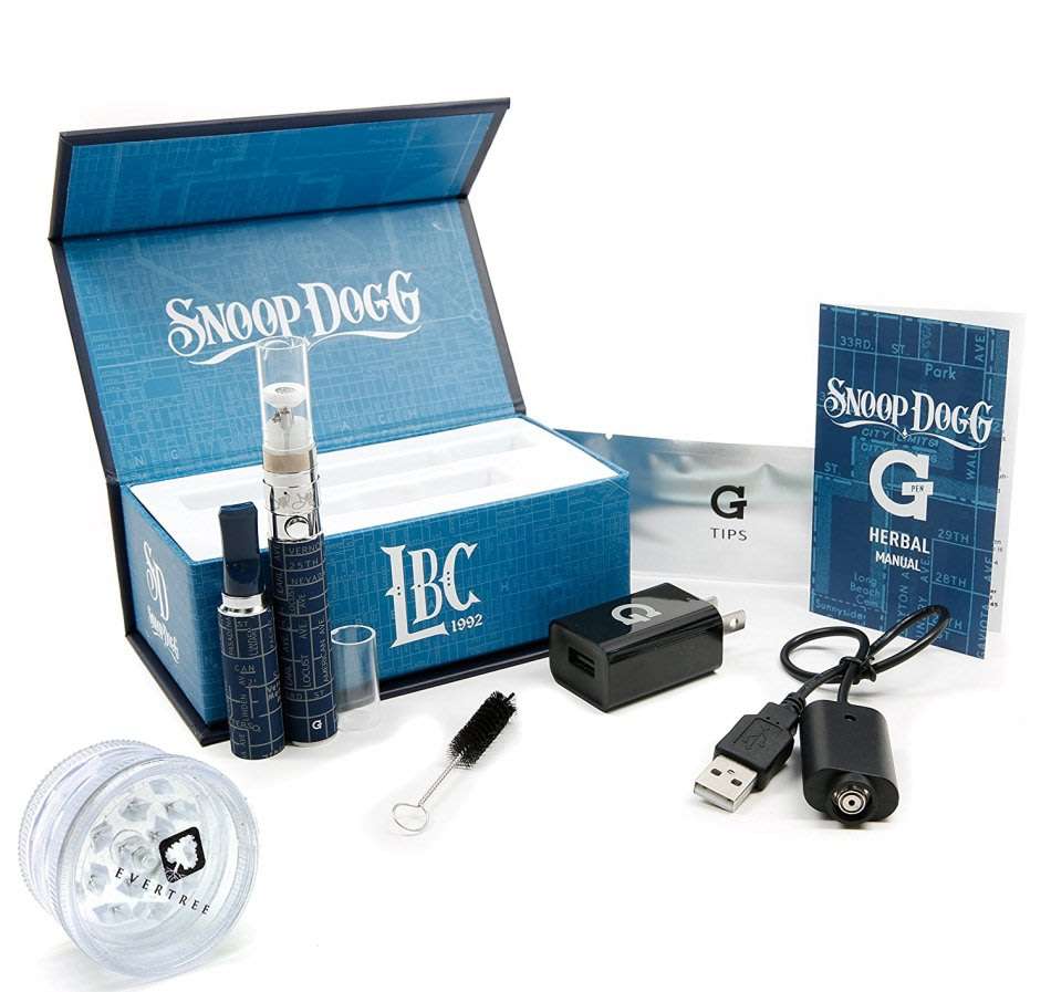 Snoop Dogg Electronic G-Pen Herbal Vaporizer Vaporiser Gift Box Kit
