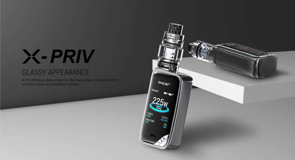 SMOK X-PRIV 225W with TFV12 Prince TC X Priv STARTER KIT