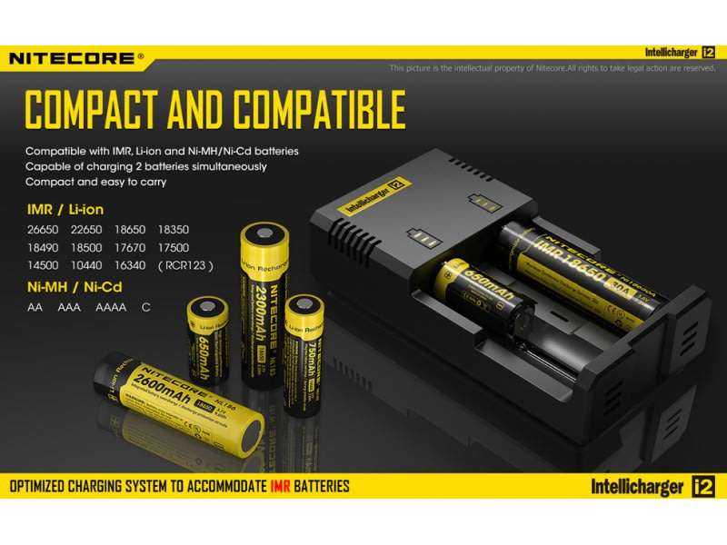Nitecore Intellicharger i2 - 2014 Version