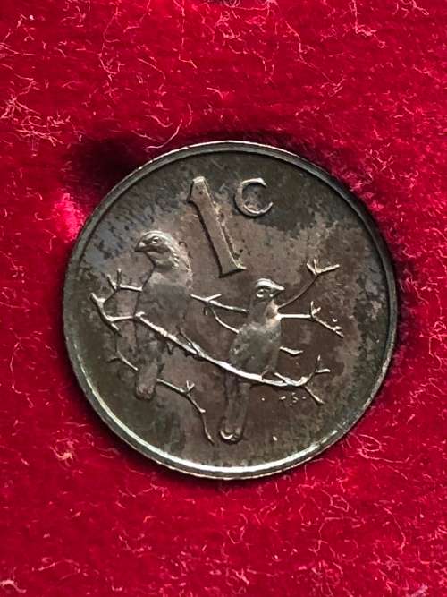 1973 South Africa Partial Proof Coin Set - 50, 20, 10, 5, 2, 1 and 1/2 Cents