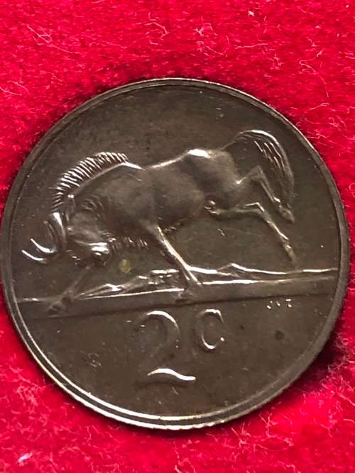 1973 South Africa Partial Proof Coin Set - 50, 20, 10, 5, 2, 1 and 1/2 Cents