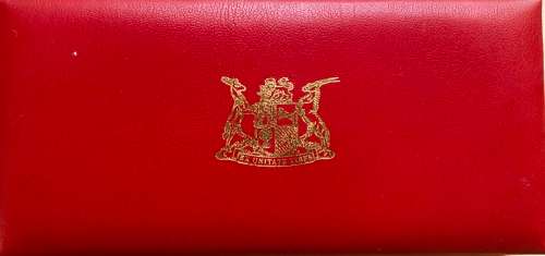 1983 South Africa Partial Proof Coin Set - 50, 20, 10, 5, 2, 1 & 1/2 Cents