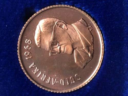 1968 Proof Coin Set in SAM Box, Including Silver R1