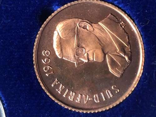 1968 Proof Coin Set in SAM Box, Including Silver R1