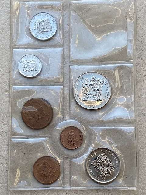 1971 Partial UNC set, no R1