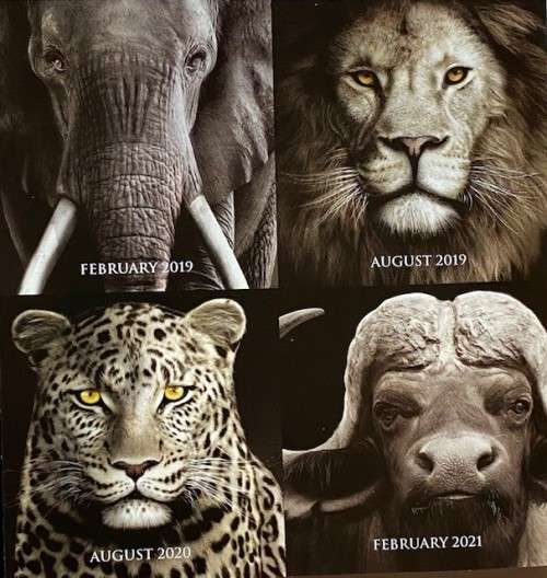 *** The Big Five `Rhino` R5 1 oz Silver Coin. Limited Mintage of 15,000. ***