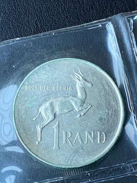 1973 South Africa Uncirculated Coin Set with Silver R1. 80% Silver content